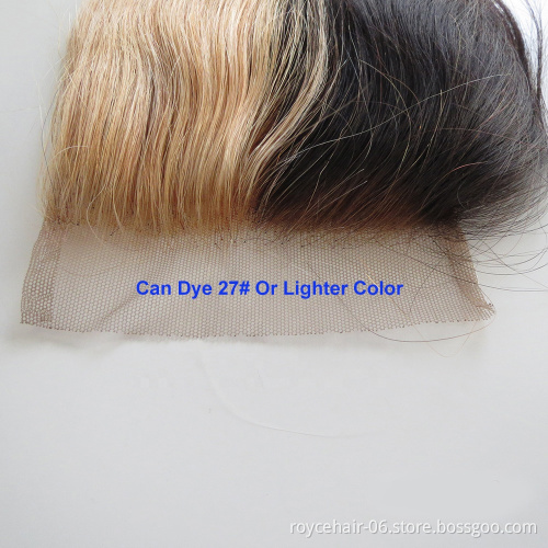 Royce Brazilian fummi Remy Hair 4*4 Lace Closure 100% Natural Color Human Hair with closure 1 pcs